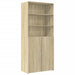 Dulap de depozitare stejar sonoma 80x42,5x225 cm lemn prelucrat - WALTI WALTI