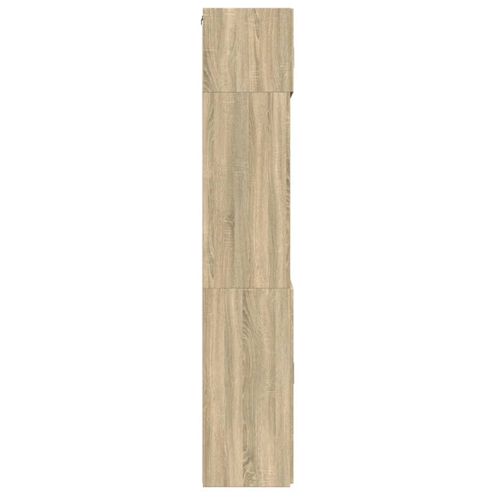 Dulap de depozitare stejar sonoma 80x42,5x225 cm lemn prelucrat - WALTI WALTI