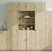 Dulap de depozitare stejar sonoma 80x42,5x225 cm lemn prelucrat - WALTI WALTI