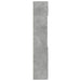 Dulap de depozitare, gri beton, 80x42,5x225 cm, lemn prelucrat - WALTI WALTI