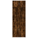 Dulap depozitare stejar fumuriu 80x42,5x225 cm lemn prelucrat - WALTI WALTI