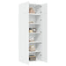 Dulap de depozitare, alb, 80x42,5x225 cm, lemn prelucrat - WALTI WALTI