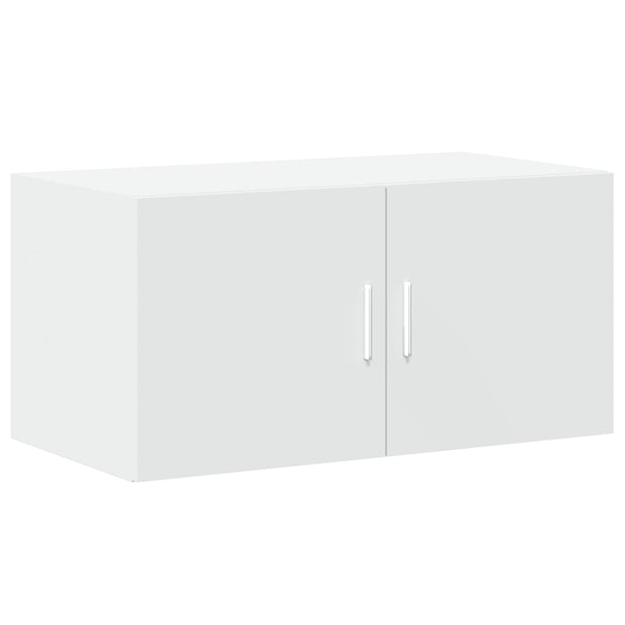 Dulap de depozitare, alb, 80x42,5x225 cm, lemn prelucrat - WALTI WALTI