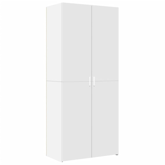 Dulap de depozitare, alb, 80x42,5x225 cm, lemn prelucrat - WALTI WALTI