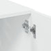Dulap de depozitare, alb, 80x42,5x225 cm, lemn prelucrat - WALTI WALTI