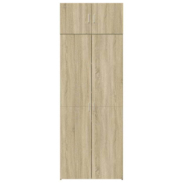 Dulap de depozitare stejar sonoma 80x42,5x225 cm lemn prelucrat - WALTI WALTI