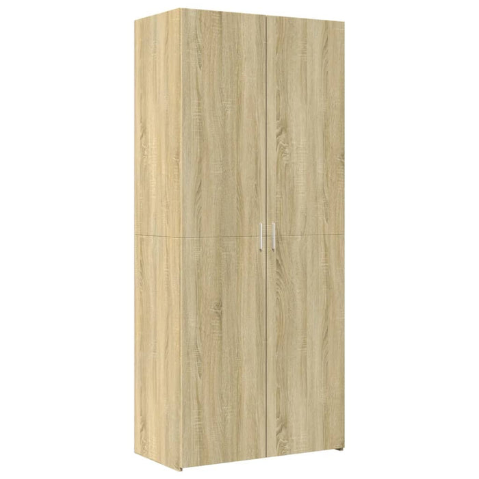 Dulap de depozitare stejar sonoma 80x42,5x225 cm lemn prelucrat - WALTI WALTI