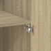 Dulap de depozitare stejar sonoma 80x42,5x225 cm lemn prelucrat - WALTI WALTI
