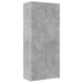 Dulap de depozitare, gri beton, 80x42,5x225 cm, lemn prelucrat - WALTI WALTI