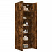 Dulap depozitare stejar fumuriu 80x42,5x225 cm lemn prelucrat - WALTI WALTI