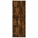 Dulap depozitare stejar fumuriu 80x42,5x225 cm lemn prelucrat - WALTI WALTI