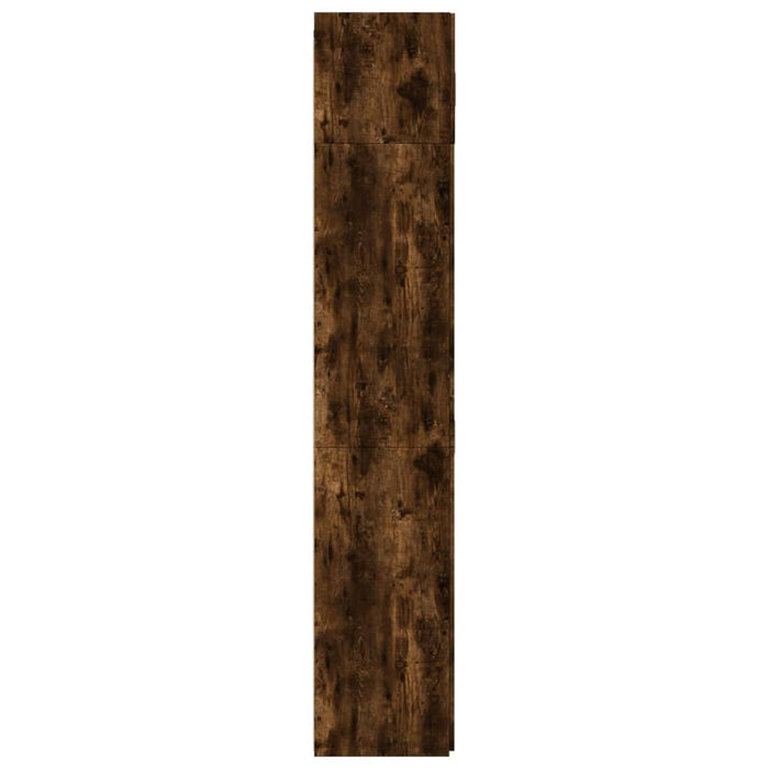 Dulap depozitare stejar fumuriu 80x42,5x225 cm lemn prelucrat - WALTI WALTI