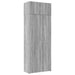 Dulap de depozitare sonoma gri 80x42,5x225 cm lemn prelucrat - WALTI WALTI