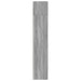Dulap de depozitare sonoma gri 80x42,5x225 cm lemn prelucrat - WALTI WALTI