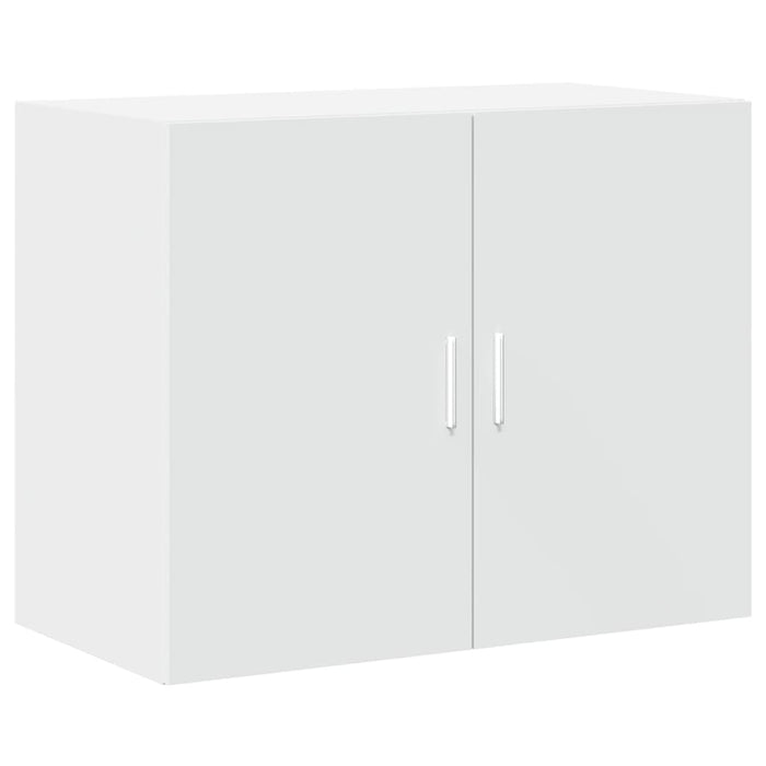 Dulap înalt, alb, 80x42,5x249 cm, lemn prelucrat WALTI