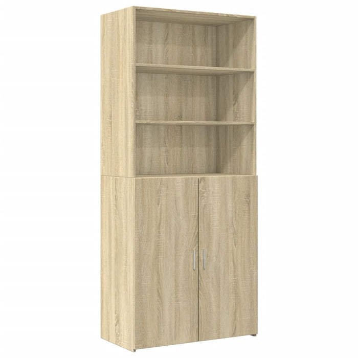 Dulap înalt, stejar sonoma, 80x42,5x249 cm, lemn prelucrat WALTI