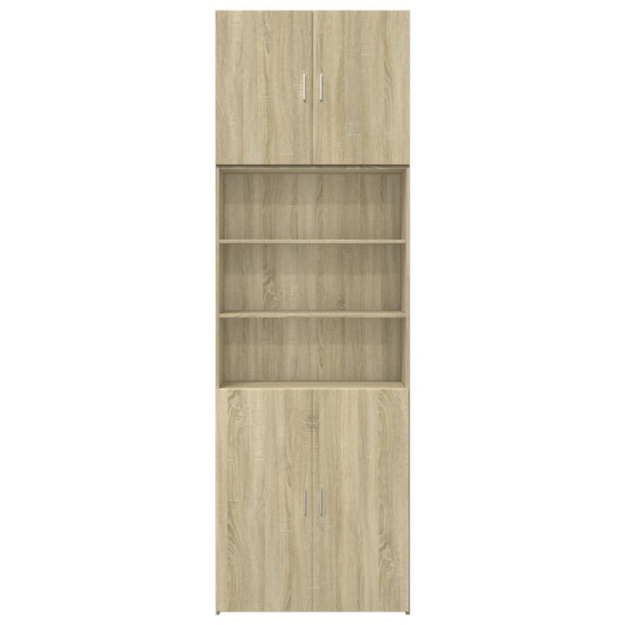 Dulap înalt, stejar sonoma, 80x42,5x249 cm, lemn prelucrat WALTI