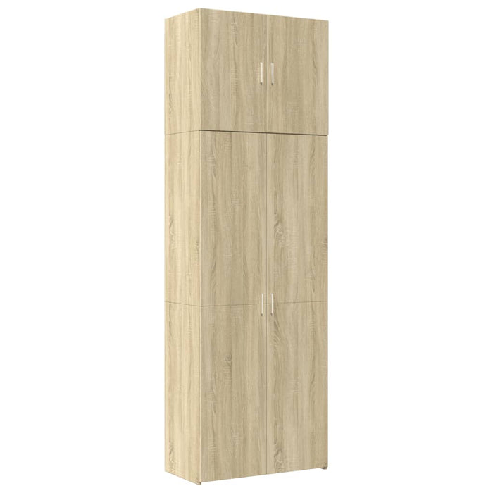 Dulap înalt, stejar sonoma, 80x42,5x249 cm, lemn prelucrat - WALTI WALTI