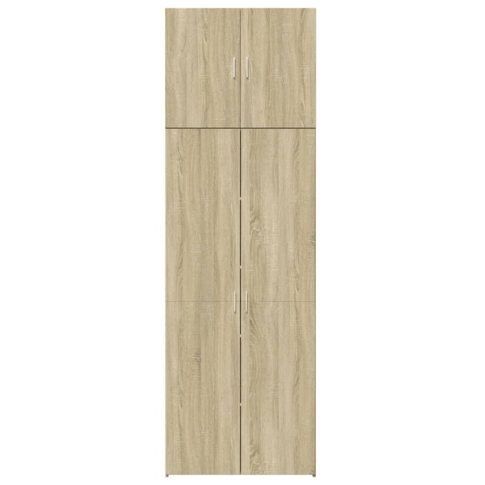 Dulap înalt, stejar sonoma, 80x42,5x249 cm, lemn prelucrat - WALTI WALTI