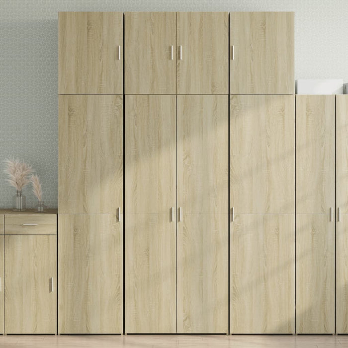 Dulap înalt, stejar sonoma, 80x42,5x249 cm, lemn prelucrat - WALTI WALTI