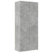 Dulap înalt, gri beton, 80x42,5x249 cm, lemn prelucrat - WALTI WALTI