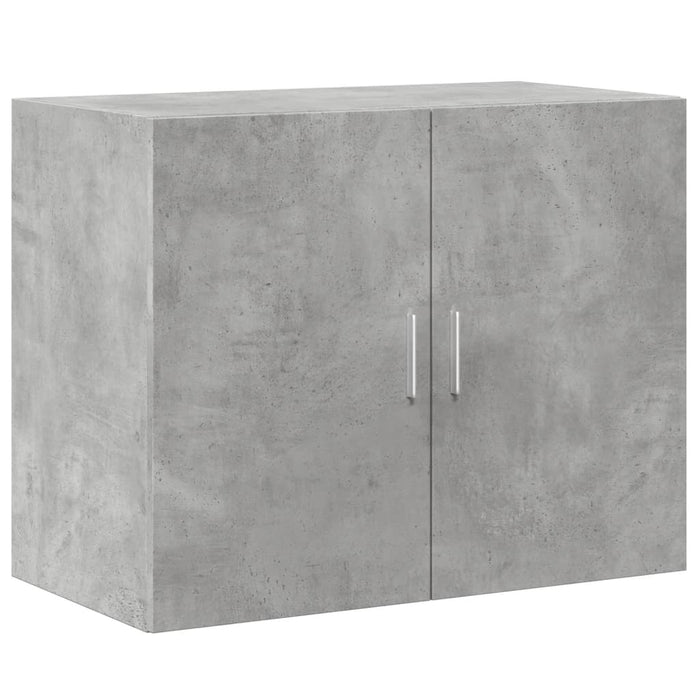 Dulap înalt, gri beton, 80x42,5x249 cm, lemn prelucrat - WALTI WALTI