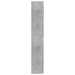 Dulap înalt, gri beton, 80x42,5x249 cm, lemn prelucrat - WALTI WALTI
