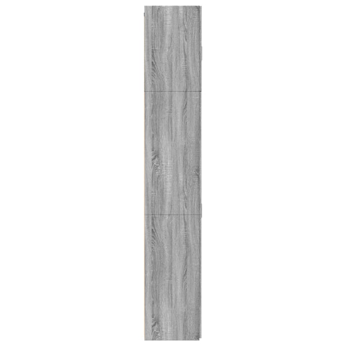 Dulap înalt, sonoma gri, 80x42,5x249 cm, lemn prelucrat - WALTI WALTI