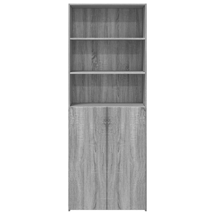Dulap înalt, gri sonoma, 70x42,5x185 cm, lemn prelucrat - WALTI WALTI