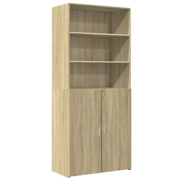 Dulap înalt, stejar sonoma, 80x42,5x185 cm, lemn prelucrat - WALTI WALTI