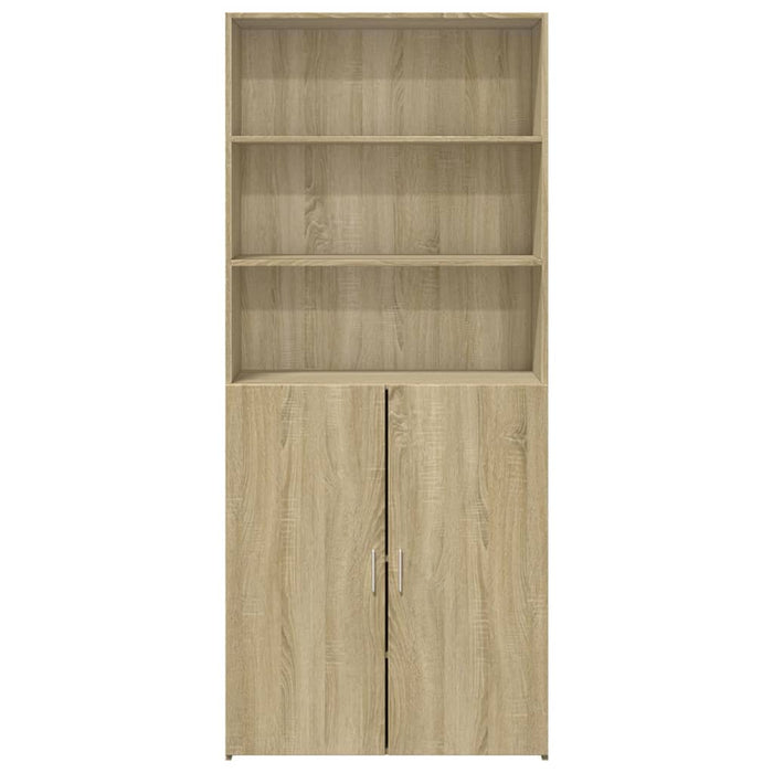 Dulap înalt, stejar sonoma, 80x42,5x185 cm, lemn prelucrat - WALTI WALTI