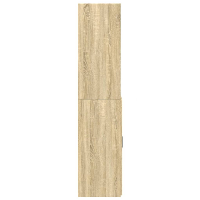 Dulap înalt, stejar sonoma, 80x42,5x185 cm, lemn prelucrat - WALTI WALTI