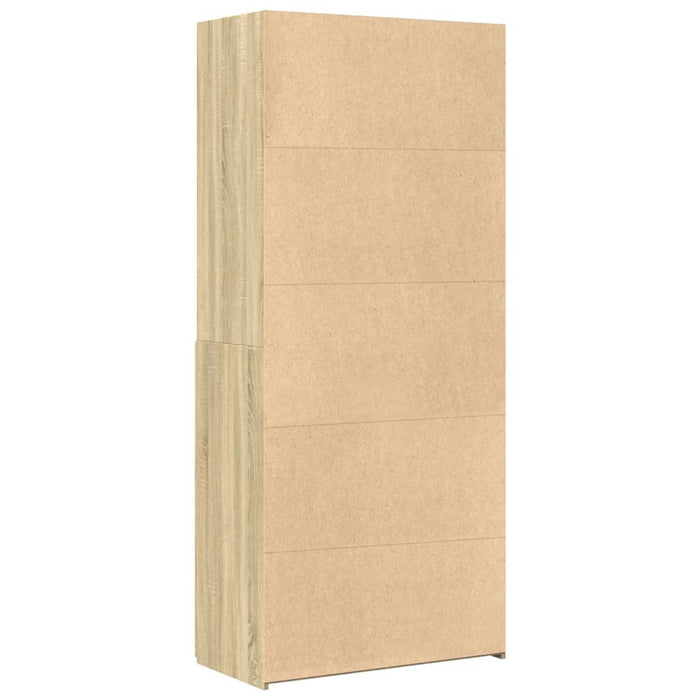 Dulap înalt, stejar sonoma, 80x42,5x185 cm, lemn prelucrat - WALTI WALTI