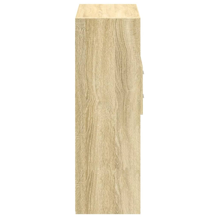Dulap înalt, stejar sonoma, 80x42,5x124 cm, lemn prelucrat - WALTI WALTI