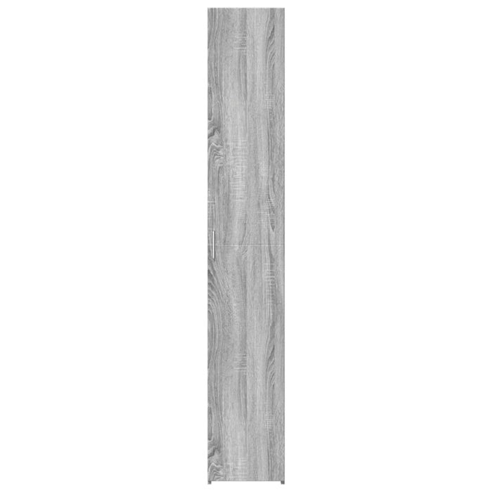 Dulap înalt, gri sonoma, 30x42,5x185 cm, lemn prelucrat - WALTI WALTI