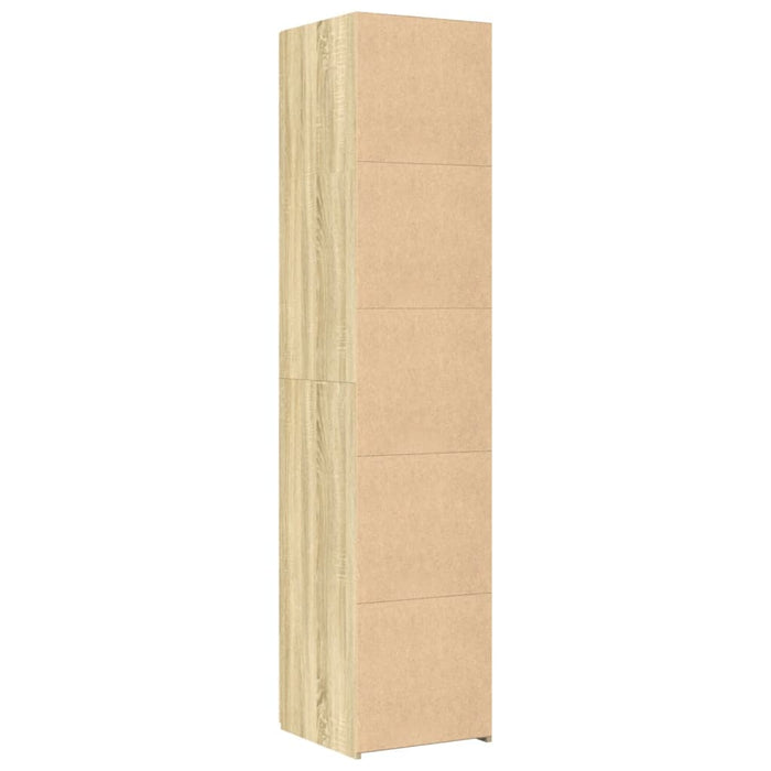 Dulap înalt, stejar sonoma, 40x42,5x185 cm, lemn prelucrat - WALTI WALTI