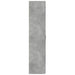Dulap înalt, gri beton, 40x42,5x185 cm, lemn prelucrat - WALTI WALTI