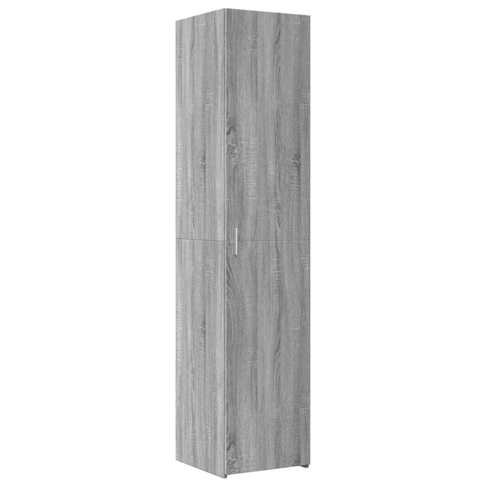 Dulap înalt, gri sonoma, 40x42,5x185 cm, lemn prelucrat - WALTI WALTI