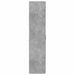 Dulap înalt, gri beton, 45x42,5x185 cm, lemn compozit - WALTI WALTI
