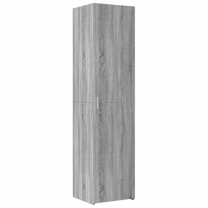 Dulap înalt, gri sonoma, 45x42,5x185 cm, lemn compozit WALTI