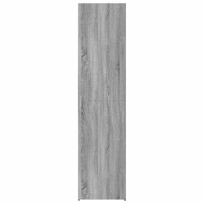 Dulap înalt, gri sonoma, 45x42,5x185 cm, lemn compozit WALTI