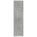 Dulap înalt, gri beton, 50x42,5x185 cm, lemn prelucrat - WALTI WALTI