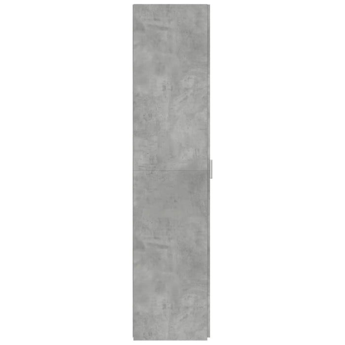 Dulap înalt, gri beton, 50x42,5x185 cm, lemn prelucrat - WALTI WALTI