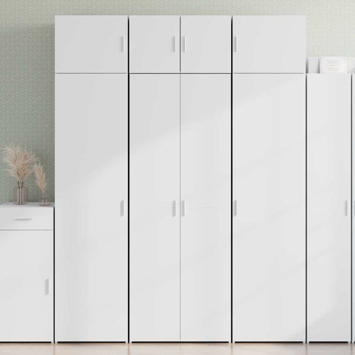Dulap înalt, alb, 70x42,5x185 cm, lemn prelucrat - WALTI WALTI