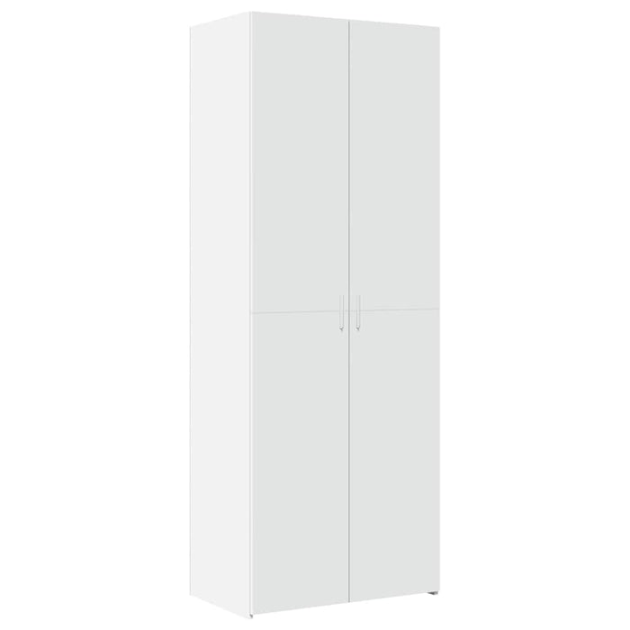 Dulap înalt, alb, 70x42,5x185 cm, lemn prelucrat - WALTI WALTI
