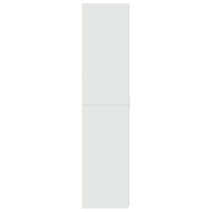 Dulap înalt, alb, 70x42,5x185 cm, lemn prelucrat - WALTI WALTI