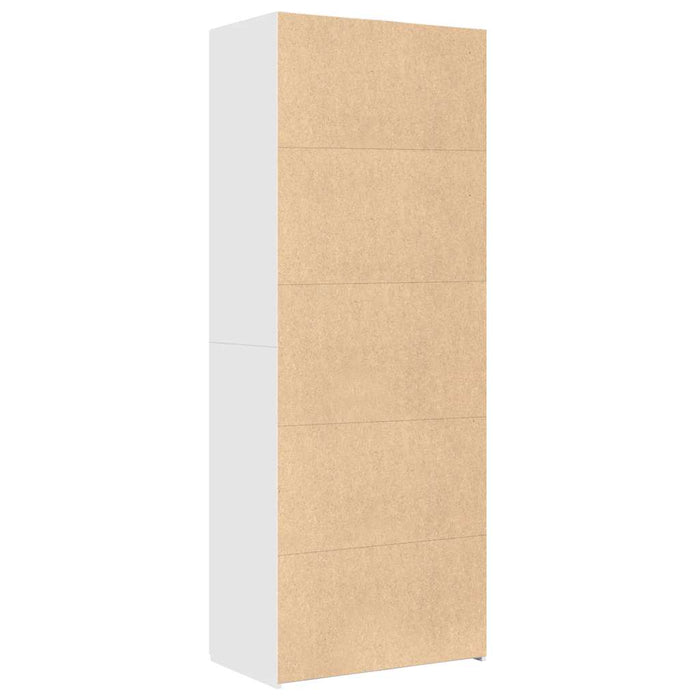 Dulap înalt, alb, 70x42,5x185 cm, lemn prelucrat - WALTI WALTI