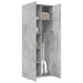 Dulap înalt, gri beton, 70x42,5x185 cm, lemn prelucrat - WALTI WALTI