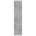 Dulap înalt, gri beton, 70x42,5x185 cm, lemn prelucrat - WALTI WALTI
