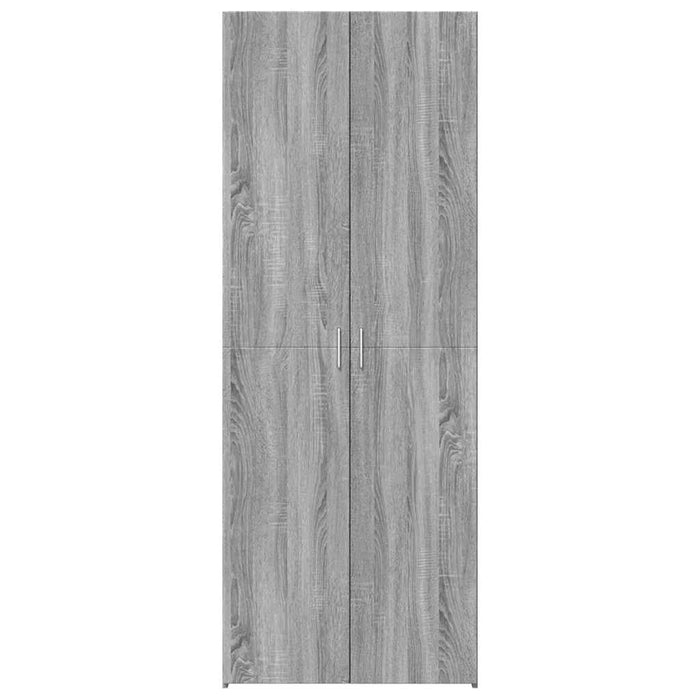 Dulap înalt, gri sonoma, 70x42,5x185 cm, lemn prelucrat WALTI